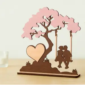 Amoureux en bois